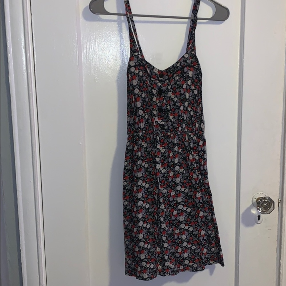 floral mini dress